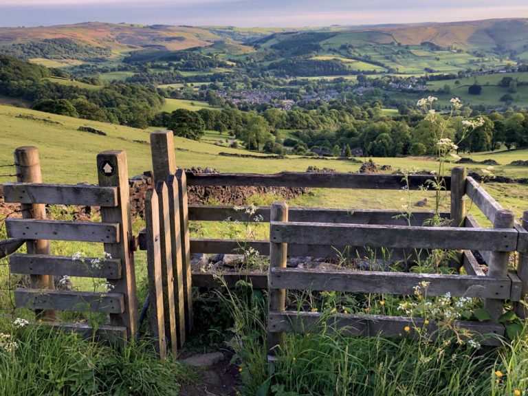 Hathersage in the Peak District