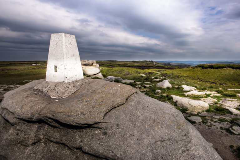 Kinder Scout in Edale, Peak District