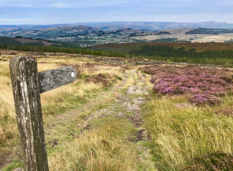 Shining Tor and Goyt Valley (7 miles) near Buxton