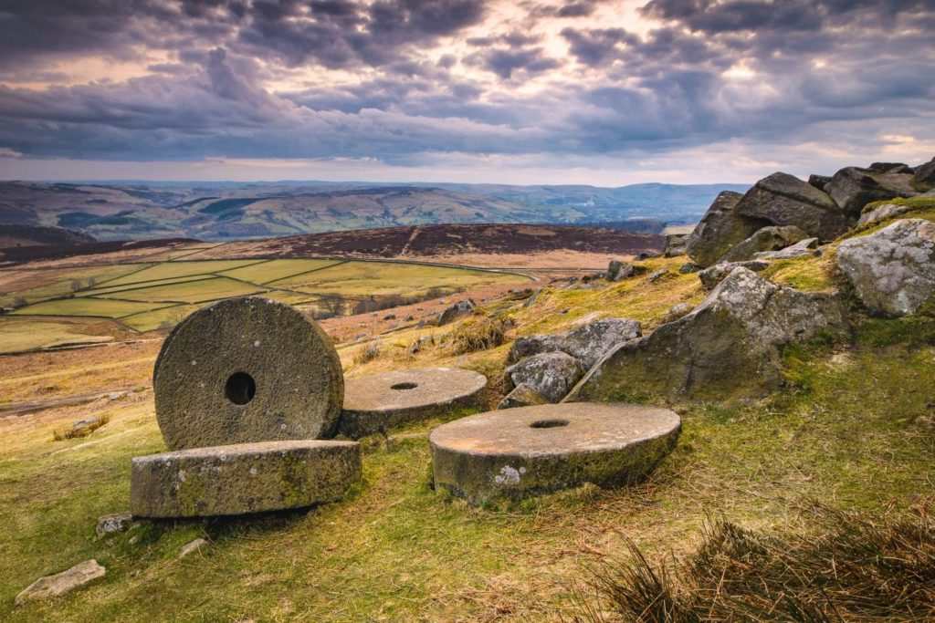 The Intriguing Millstones of the Peak District | Stanage Edge 