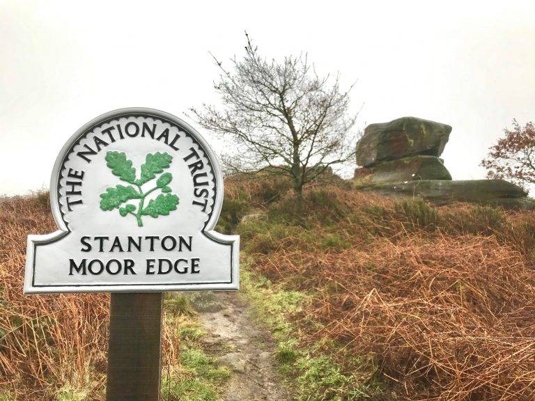 Stanton Moor and Nine Ladies Stone Circle in Stanton in Peak, Peak District