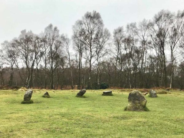 Nine Ladies Stone Circle Stanton Moor
