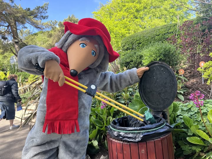 Womble at The Heights of Abraham