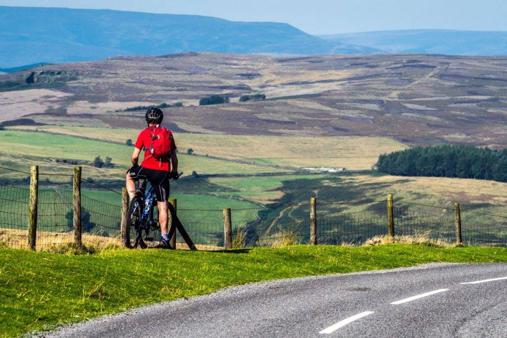 Peak district mountain store biking