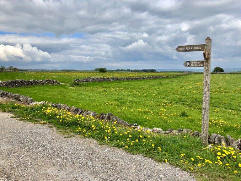 The High Peak Trail in Buxton, Peak District