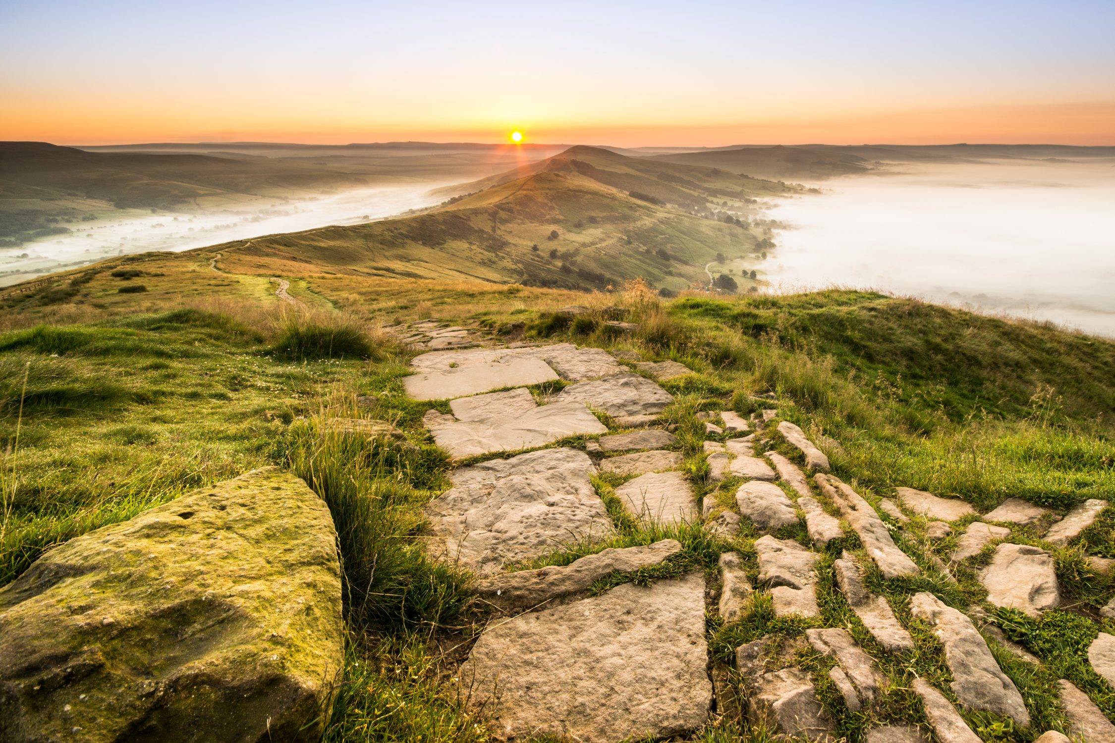 Beautiful Castleton In The Peak District Castleton Weather