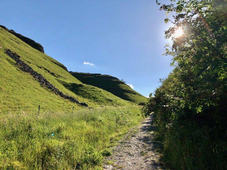 Coombs Dale in Stoney Middleton, Peak District
