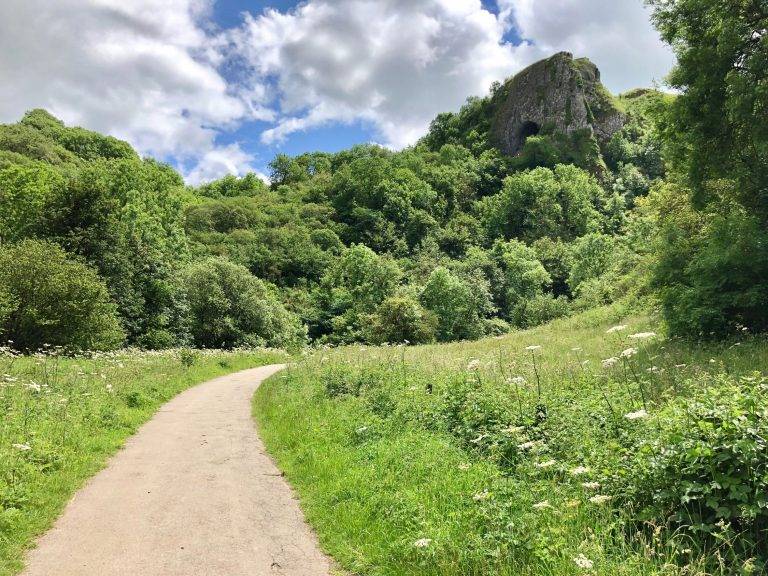 Wetton Mill via the Manifold Way (5 miles) near Ashbourne