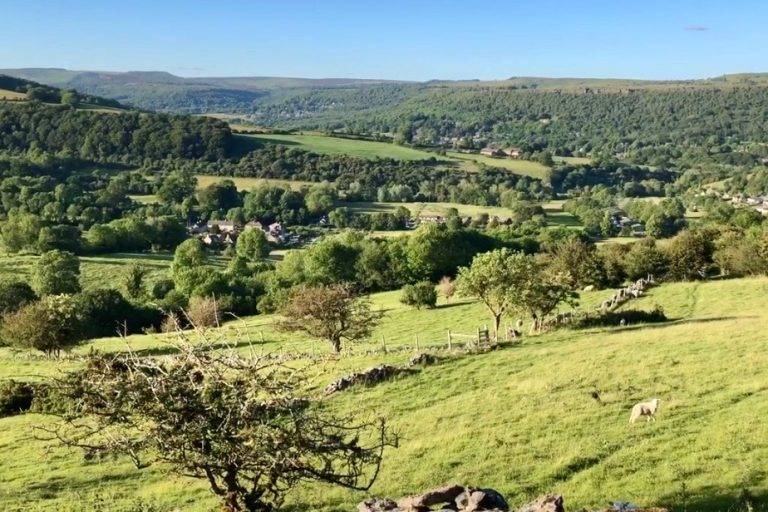 Stoney Middleton in the Peak District