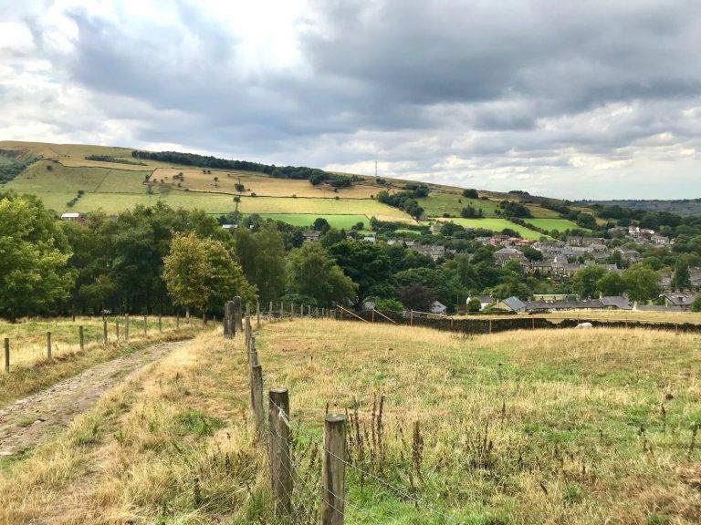 Brilliant Village of Hayfield in the Derbyshire Peak District