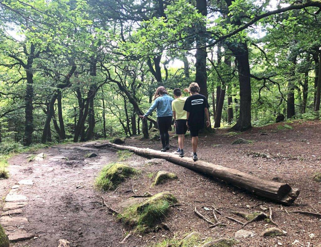 Exciting Kids' Walk: Padley Gorge (2 miles) nature walk