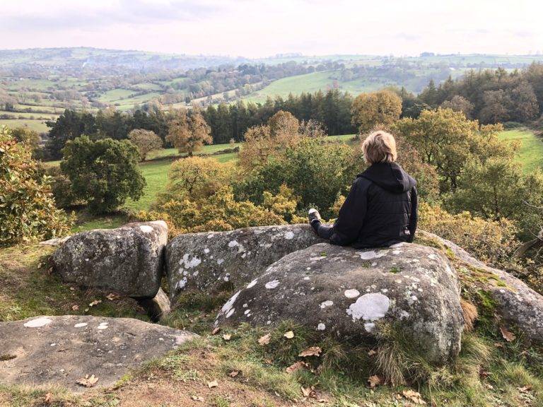 Robin Hood's Stride (2.7 miles) near Bakewell in the Derbyshire Peak District