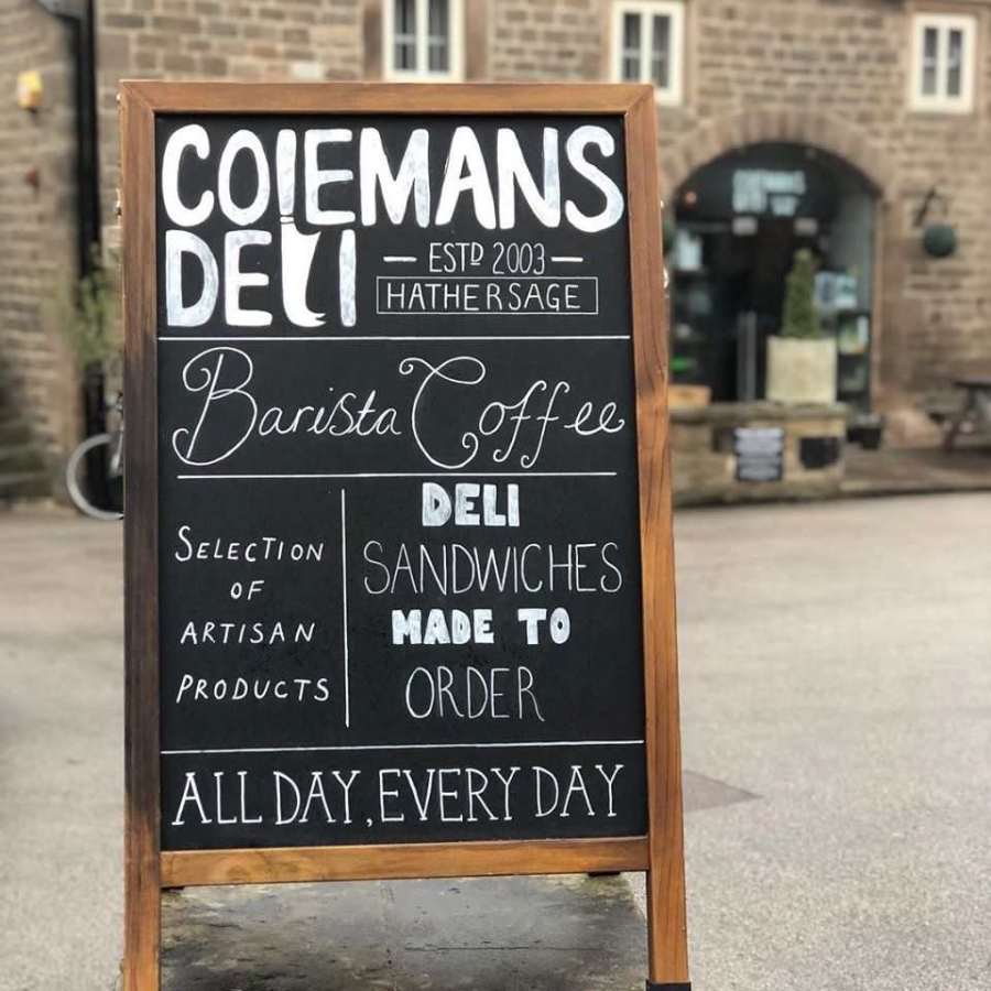 The Legendary Colemans Deli In Hathersage Peak District