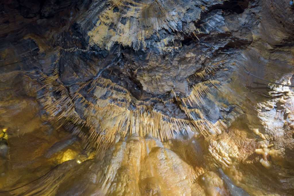 Blue John Stone at Treak Cliff Cavern