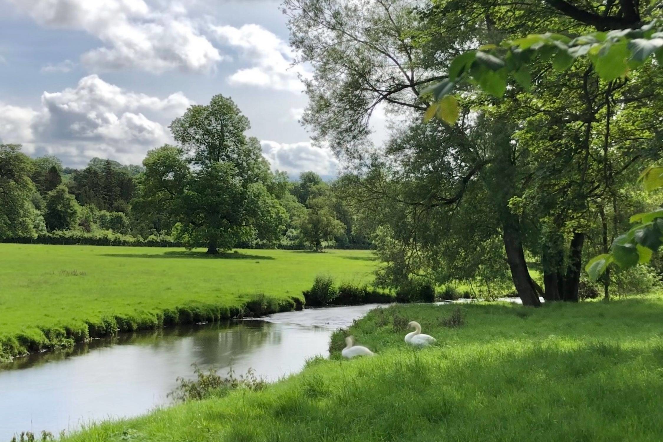 Beautiful Ashford-in-the-Water in the Peak District