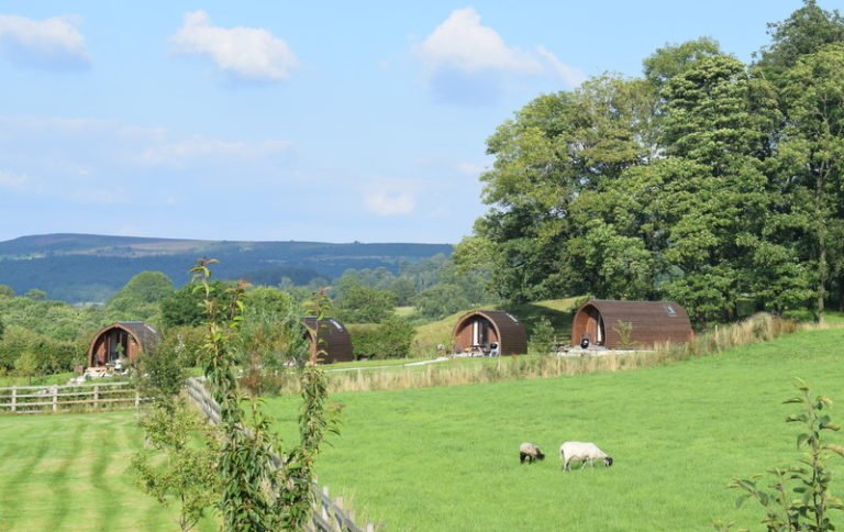 Peak Pods in Bakewell in the Derbyshire Peak District, Peak District