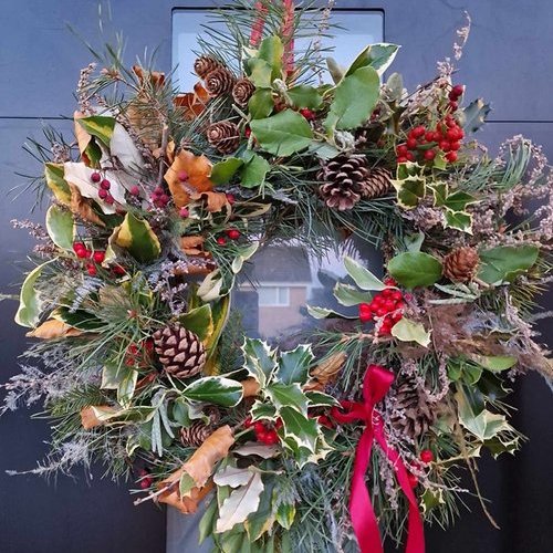 Thornbridge Hall - Christmas Wreath Making 5