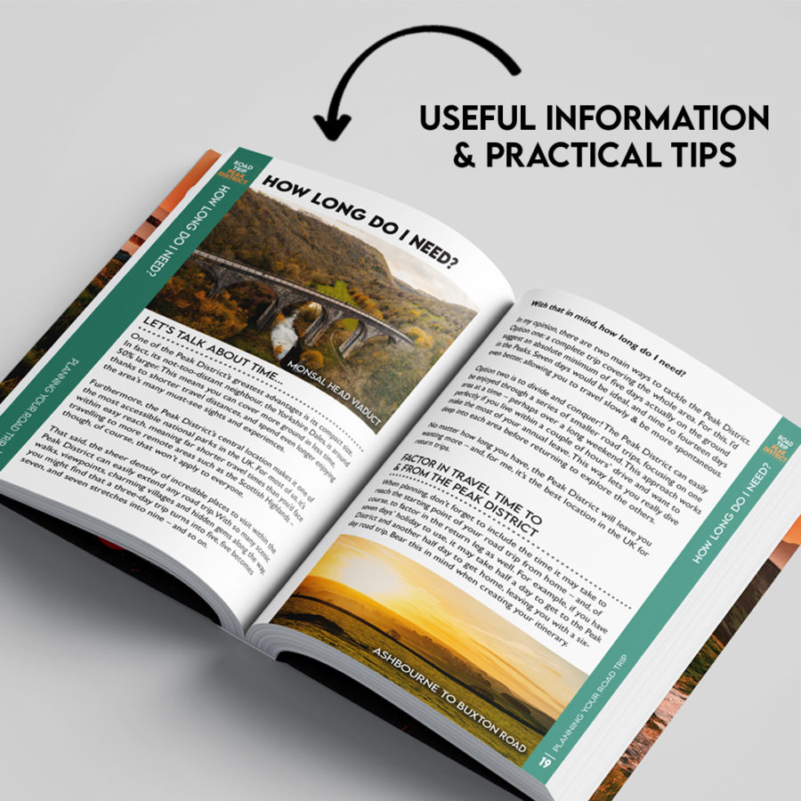 No Fuss Travel Guides - Robbie Roams 2 No Fuss Guide Book - Peak District - Robbie Roams