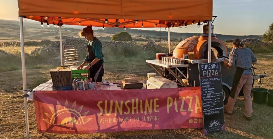 Sunshine Pizza Oven - Peak District pizza